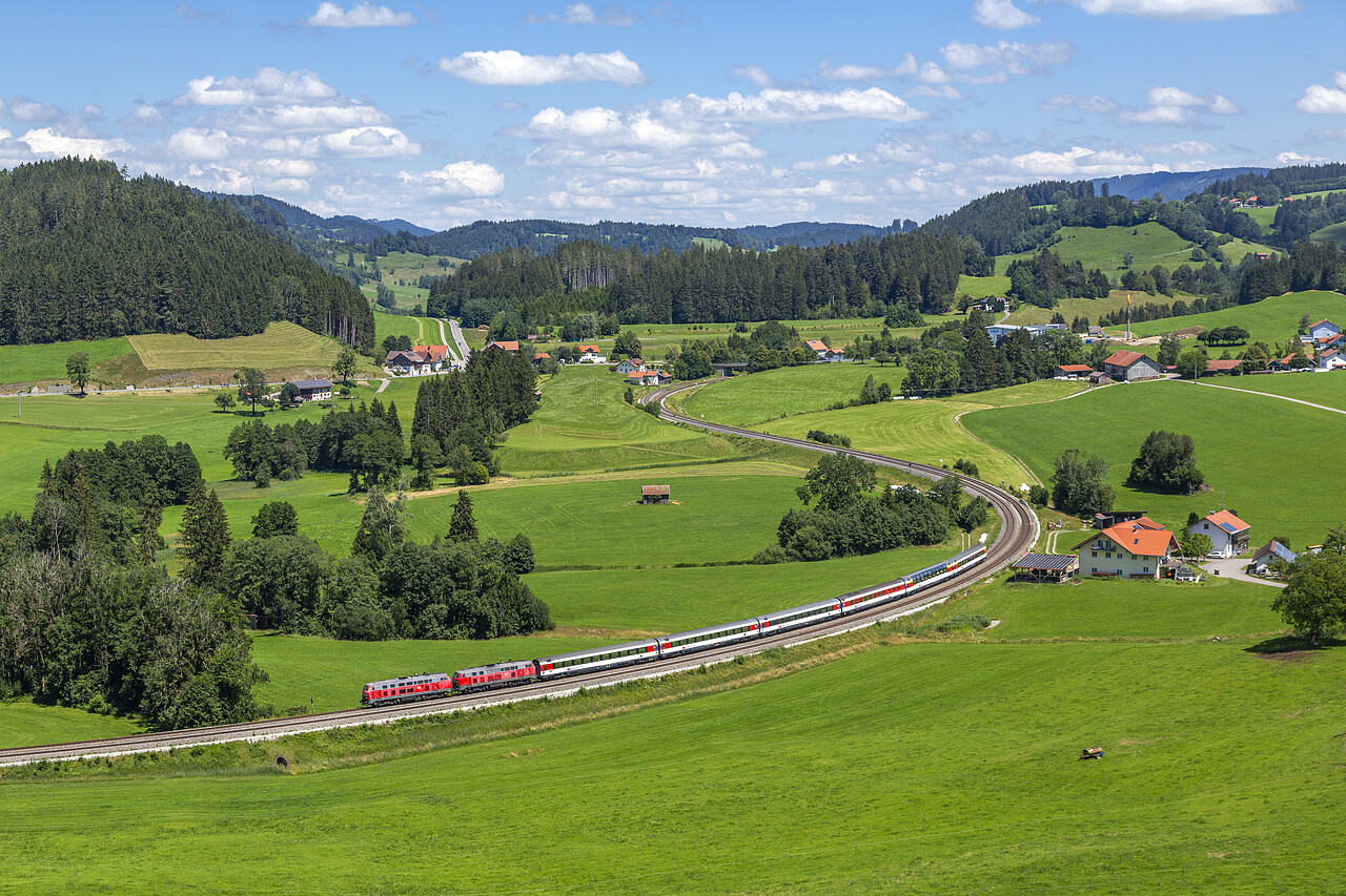 Der Db Zwischen Oberstaufen Und R Thenbach