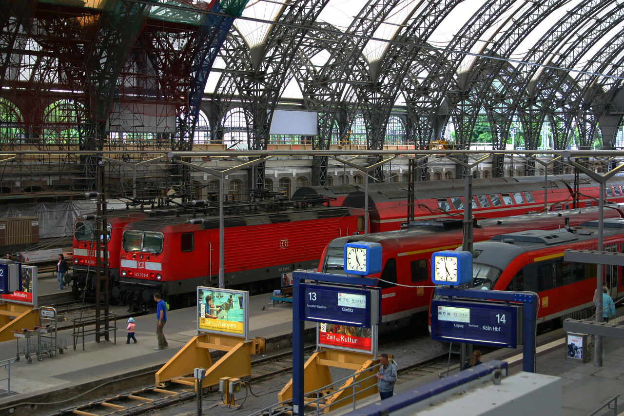 143 339 Of DB At Dresden Hbf