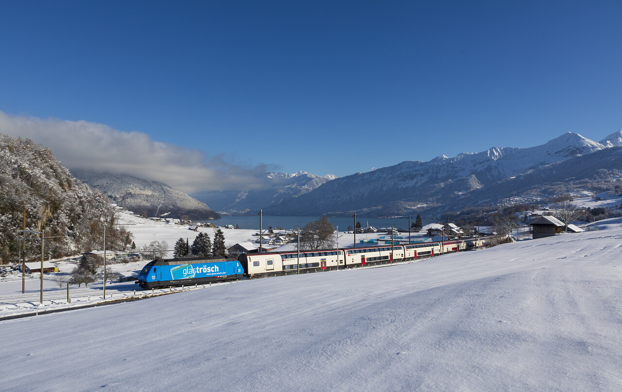 Re Der Sbb Zwischen Faulensee Und Spiez