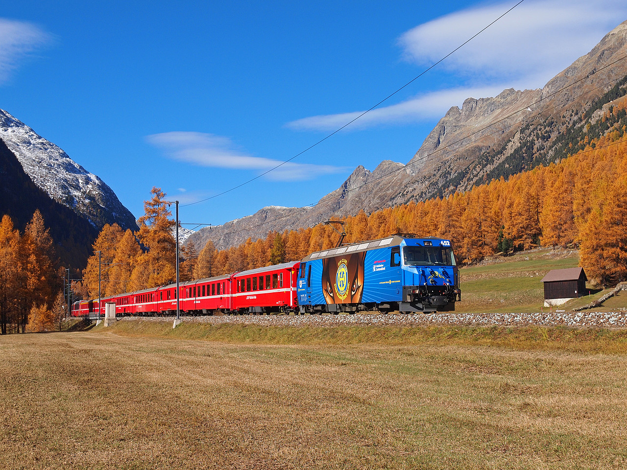 Ge Iii Der Rhb Zwischen Bever Und Spinas