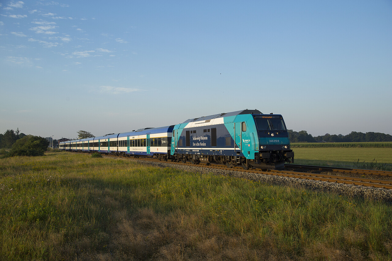 245 215 der DB in Langenhorn