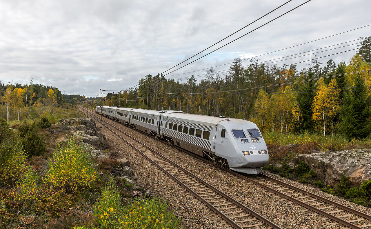 X2000 of SJ between Flen and Gnesta