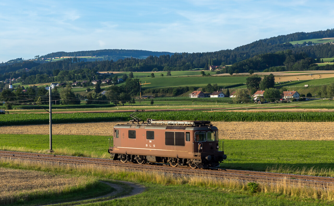 Re Der Bls Zwischen Wichtrach Und Kiesen