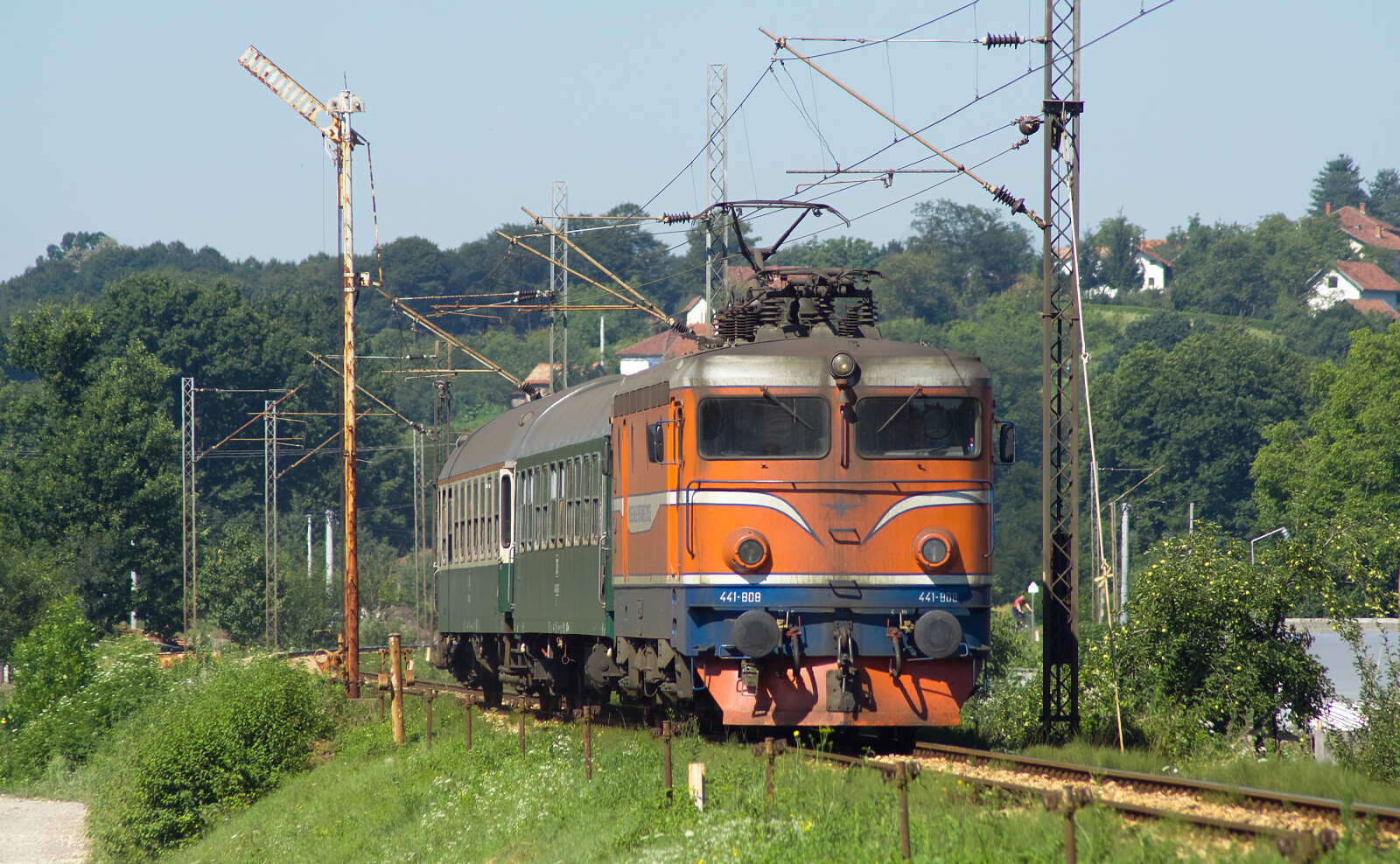 JZ 441 der ZRS zwischen Rudanka und Grabovica